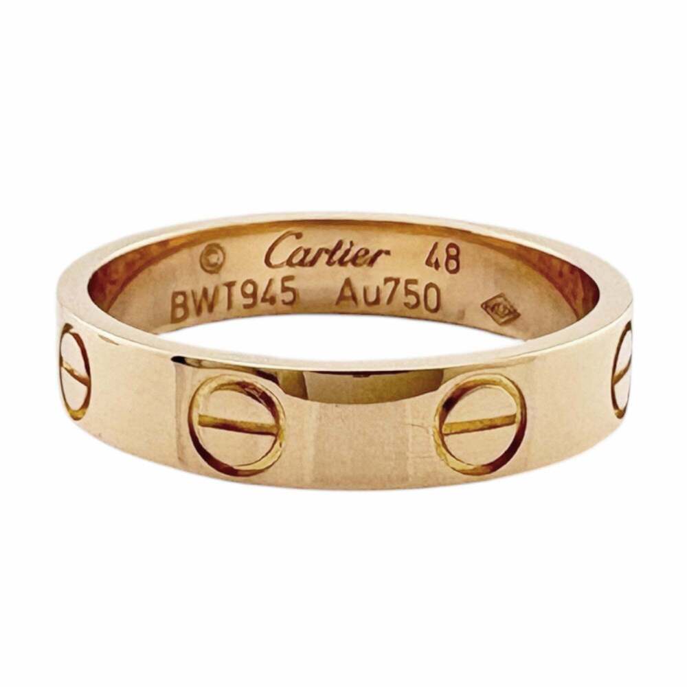 CARTIER 18k Gold Love Ring - Picture 3 of 5